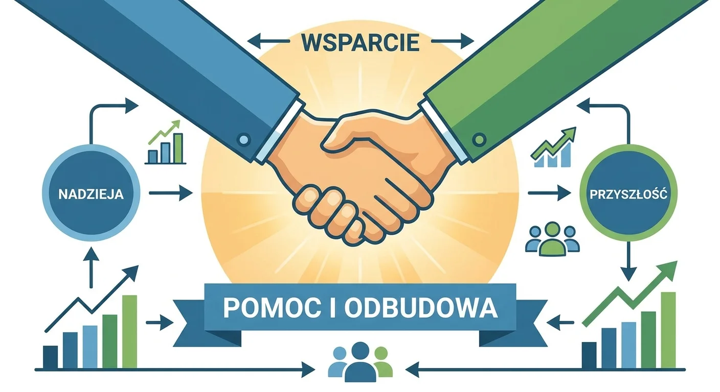OdoKlinika Poznań. Wszywka Esperal Poznań Klinika terapii uzależnień. Wszywka Esperal, Leczenie alkoholizmu w Poznaniu A hopeful image showing two hands clasped in support, with a soft, warm light in the background, symbolizing help and recovery.